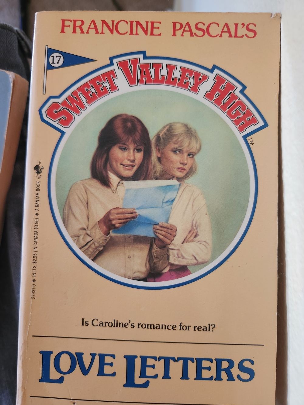 Sweet Valley High 'Love Letters' #17